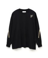 FACETASM (MINI RIB LONG SLEEVE TEE) BLACK