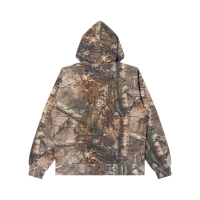 画像2: BLACK EYE PATCH (STENCIL LOGO REALTREE THERMAL ZIP HOODIE) MULTI