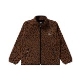 BLACK EYE PATCH (OG LABEL LEOPARD BOA FLEECE JACKET) LEOPARD