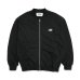 画像1: HOMBRE NINO (ZIP UP CREW NECK "RUBBER LOGO") BLACK (1)