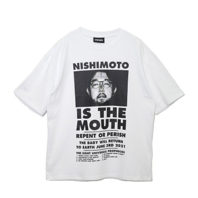 画像1: NISHIMOTO IS THE MOUTH (CLASSIC S/S TEE) WHITE