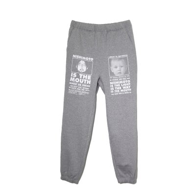 画像1: NISHIMOTO IS THE MOUTH (NEW CLASSIC SWEAT PANTS) GREY