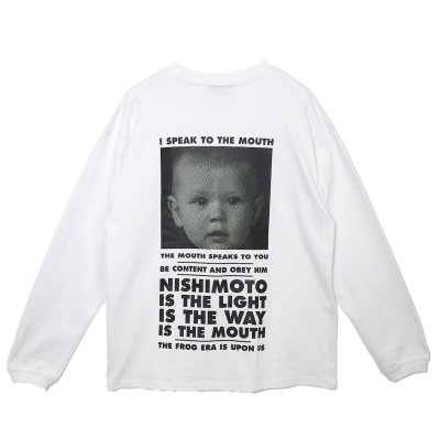 画像2: NISHIMOTO IS THE MOUTH (CLASSIC L/S T-SHIRT) WHITE