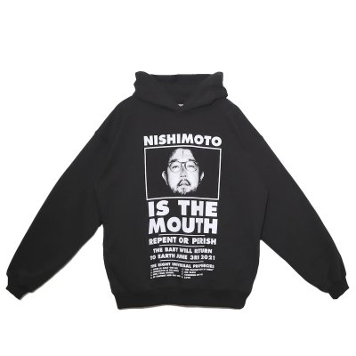 画像1: NISHIMOTO IS THE MOUTH (NEW CLASSIC SWEAT HOODIE) BLACK