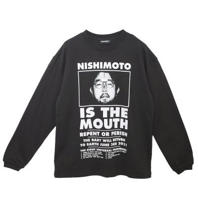 画像1: NISHIMOTO IS THE MOUTH (CLASSIC L/S T-SHIRT) BLACK