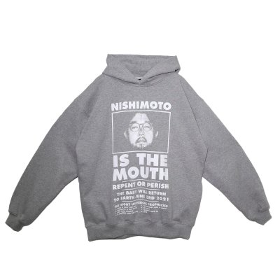 画像1: NISHIMOTO IS THE MOUTH (NEW CLASSIC SWEAT HOODIE) GREY