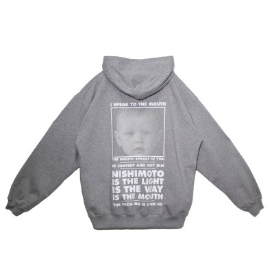 画像2: NISHIMOTO IS THE MOUTH (NEW CLASSIC SWEAT HOODIE) GREY