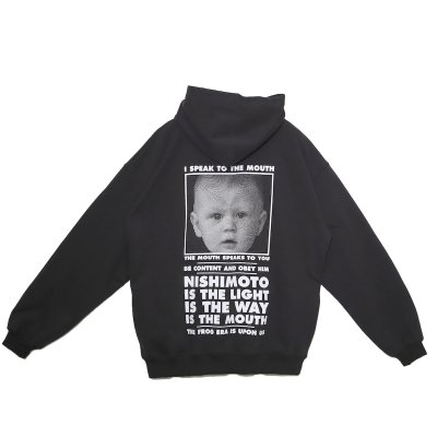 画像2: NISHIMOTO IS THE MOUTH (NEW CLASSIC SWEAT HOODIE) BLACK