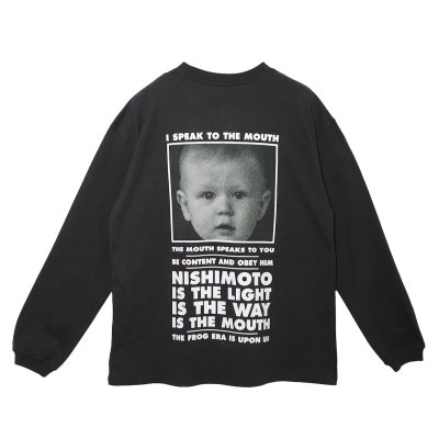 画像2: NISHIMOTO IS THE MOUTH (CLASSIC L/S T-SHIRT) BLACK