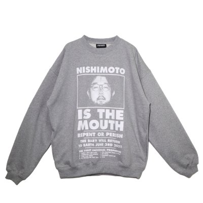 画像1: NISHIMOTO IS THE MOUTH (NEW CLASSIC SWEAT SHIRTS) GREY