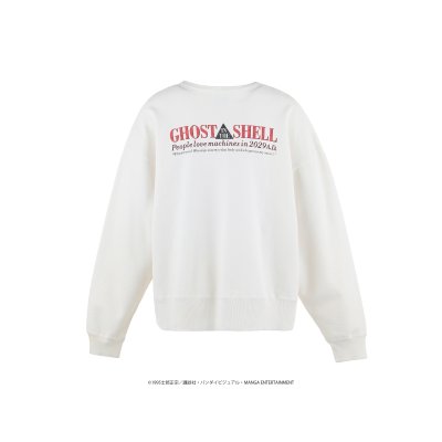 画像2: SAINT Mxxxxxx (GS_GHOST IN THE SHELL CREW NECK SWEAT) WHITE