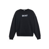 SAINT Mxxxxxx (7 DEADLY CREW NECK SWEAT) BLACK