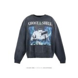 SAINT Mxxxxxx (GS_GHOST IN THE SHELL CREW NECK SWEAT) BLACK