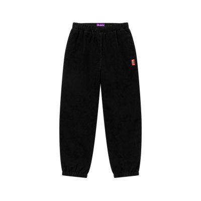 画像1: BLACK EYE PATCH (SMALL HWC CORDUROY TRACK PANTS) BLACK