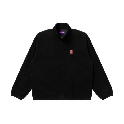 画像1: BLACK EYE PATCH (SMALL HWC CORDUROY TRACK JACKET) BLACK