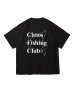 画像2: Chaos Fishing Club x Evisen (DRY LOGO TEE) BLACK (2)