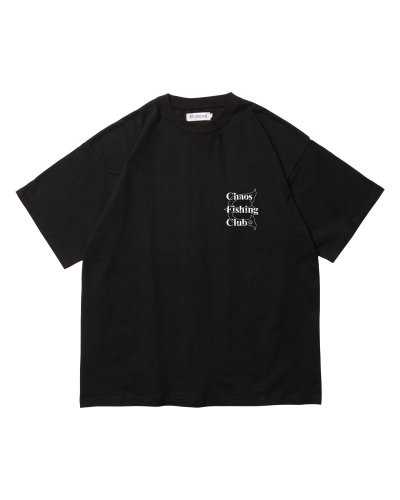 画像1: Chaos Fishing Club x Evisen (DRY LOGO TEE) BLACK