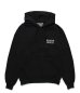 画像2: WACKO MARIA (HEAVY WEIGHT PULLOVER HOODED SWEAT SHIRT TYPE-4) BLACK (2)