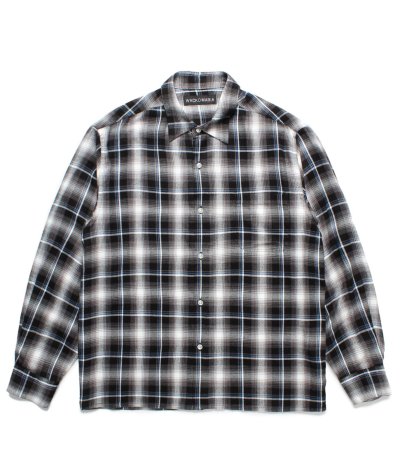 画像1: WACKO MARIA (REGULAR COLLAR SHIRT L/S TYPE-4) GRAY