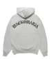 画像2: WACKO MARIA (HEAVY WEIGHT FULL ZIP HOODED SWEAT SHIRT TYPE-4) GRAY (2)