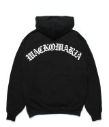 WACKO MARIA (HEAVY WEIGHT FULL ZIP HOODED SWEAT SHIRT TYPE-4) BLACK