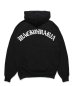 画像1: WACKO MARIA (HEAVY WEIGHT FULL ZIP HOODED SWEAT SHIRT TYPE-4) BLACK (1)