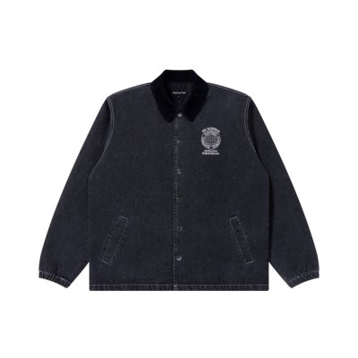 画像2: BLACK EYE PATCH (BIG BUSINESS FLAGSHIPS DENIM COACH JACKET) BLACK