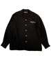 画像1: WACKO MARIA (50'S SHIRT L/S TYPE-3) BLACK (1)