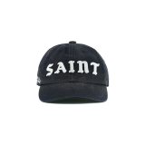 SAINT Mxxxxxx (SAINT 6PANEL CAP) BLACK