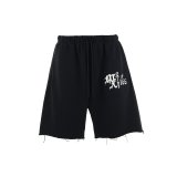 SAINT Mxxxxxx (MX666 SWEAT SHORTS) BLACK