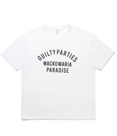 画像1: WACKO MARIA (WASHED HEAVY WEIGHT CREW NECK T-SHIRT TYPE-10) WHITE