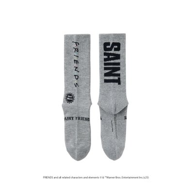 画像2: SAINT Mxxxxxx (FRD_FRIENDS SOCKS) GRAY