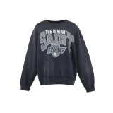 SAINT Mxxxxxx (THE DEVIANT CREW NECK SWEAT) BLACK