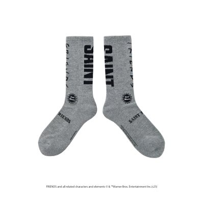 画像1: SAINT Mxxxxxx (FRD_FRIENDS SOCKS) GRAY