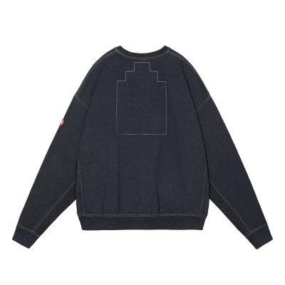 画像2: C.E (OVERDYE MD MACHINES CREW NECK) BLACK