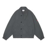 C.E (SOFT COTTON ZIP JACKET) CHARCOAL