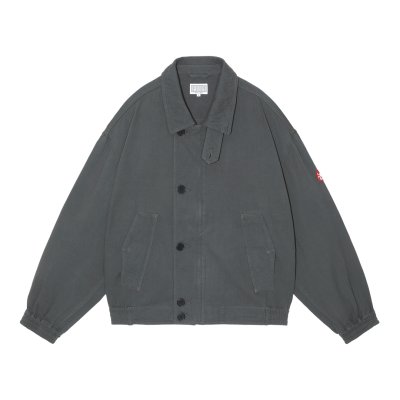 画像1: C.E (SOFT COTTON ZIP JACKET) CHARCOAL