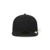 画像1: BLACK EYE PATCH (B EMBLEM PRE CURVED NEW ERA CAP) BLACK (1)