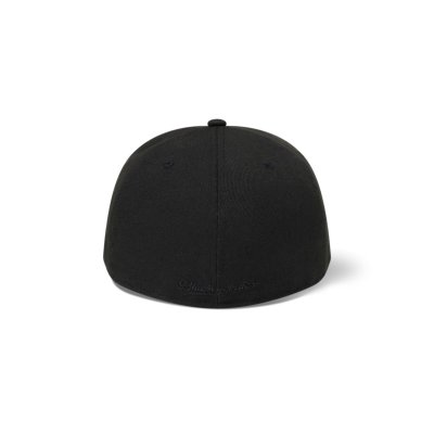 画像2: BLACK EYE PATCH (B EMBLEM PRE CURVED NEW ERA CAP) BLACK