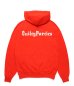 画像2: WACKO MARIA (HEAVY WEIGHT FULL ZIP HOODED SWEAT SHIRT TYPE-6) RED (2)