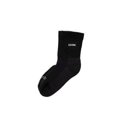 画像1: LQQK STUDIO (MERINO WOOL SOCKS) BLACK