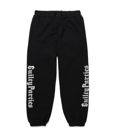 画像1: WACKO MARIA (HEAVY WEIGHT SWEAT PANTS TYPE-2) BLACK