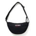 画像1: LASTMAN (LOGO EMBROIDERED SHOULDER BAG) BLACK (1)