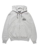 WACKO MARIA (HEAVY WEIGHT FULL ZIP HOODED SWEAT SHIRT TYPE-6) GRAY