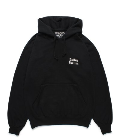 画像2: WACKO MARIA (HEAVY WEIGHT PULLOVER HOODED SWEAT SHIRT TYPE-6) BLACK