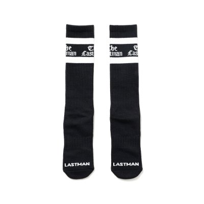 画像2: LASTMAN (LOGO SOX -The Lastman-) BLACK