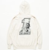 LASTMAN (PRINTED HOODIE -NO.1-) OATMEAL