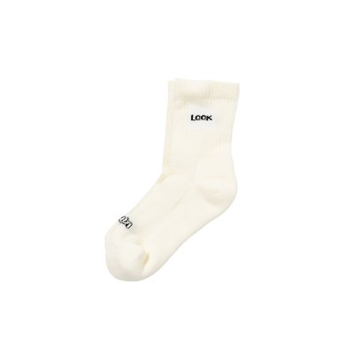 画像1: LQQK STUDIO (MERINO WOOL SOCKS) OFF WHITE