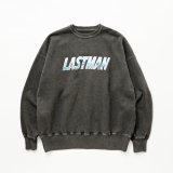 LASTMAN (PRINTED CREW NECK -CITY-) BLACK