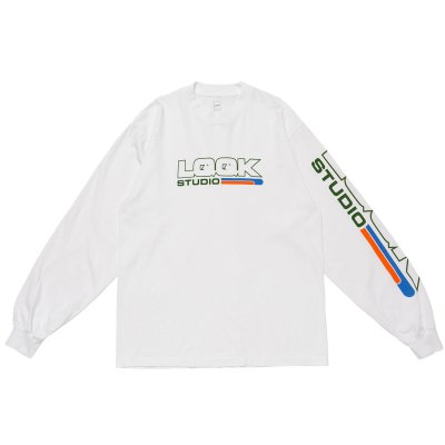 画像1: LQQK STUDIO (MORTOCYCLE TEE) WHITE